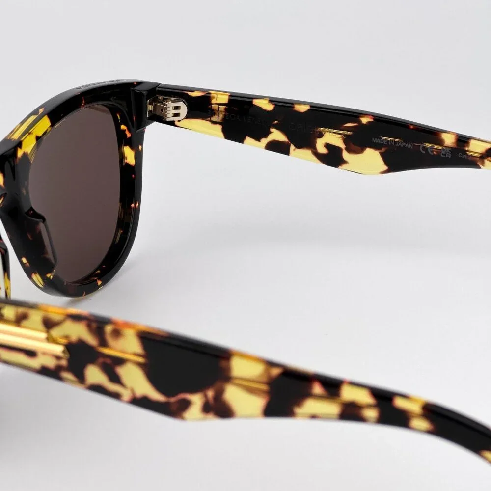 Bottega Veneta BV1001S Square Sunglasses – Havana Frame Brown | Modei 002